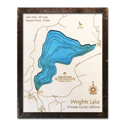 Wrights Lake Wood Map