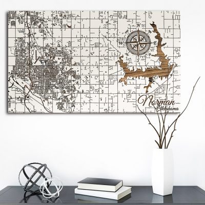 Lake Thunderbird - Norman Map