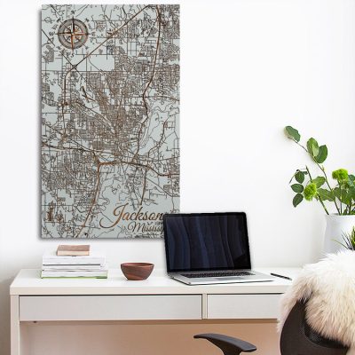 Jackson, Mississippi Street Map