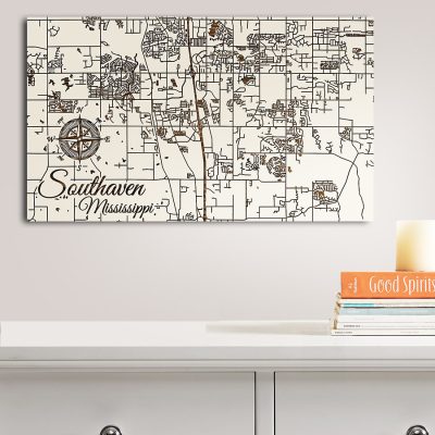 Southaven MS Map