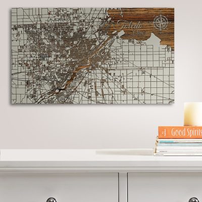 Toledo Wood Map