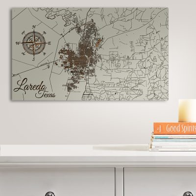Laredo Wood Map