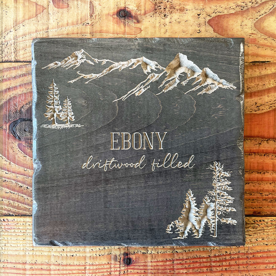 Ebony / Driftwood