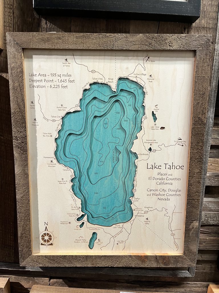 14" x 18" 3-D Wood Chart
